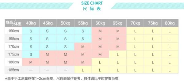 米高轮滑鞋尺码表